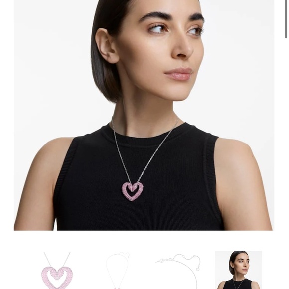 Swarovski Una Pendant Rose Pendant 5631931- Discontinued - Picture 2 of 2